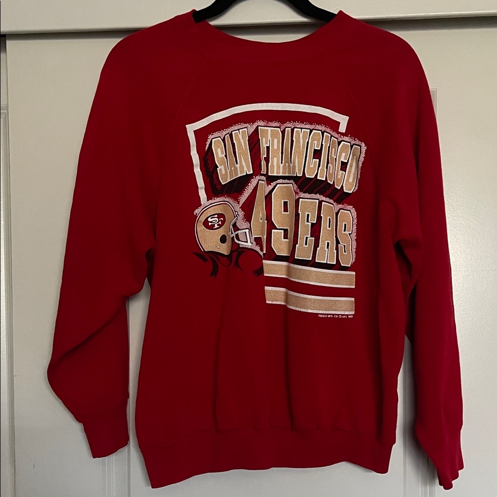 Vintage San Francisco 49ers crewneck sweater